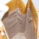 LOUIS VUITTON Monogram Vernis Reade MM Hand Bag Beige M91141 LV Auth bs32935-21