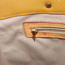 LOUIS VUITTON Monogram Vernis Reade MM Hand Bag Beige M91141 LV Auth bs32935-22