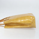 LOUIS VUITTON Monogram Vernis Reade MM Hand Bag Beige M91141 LV Auth bs32935-4