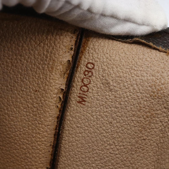 LOUIS VUITTON Monogram Sac Plat Hand Bag M51140 LV Auth bs32940
