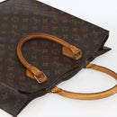 LOUIS VUITTON Monogram Sac Plat Hand Bag M51140 LV Auth bs32940-6