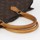 LOUIS VUITTON Monogram Sac Plat Hand Bag M51140 LV Auth bs32940-7