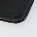Christian Dior Pouch Nylon Leather Black Gold Auth bs32945-15