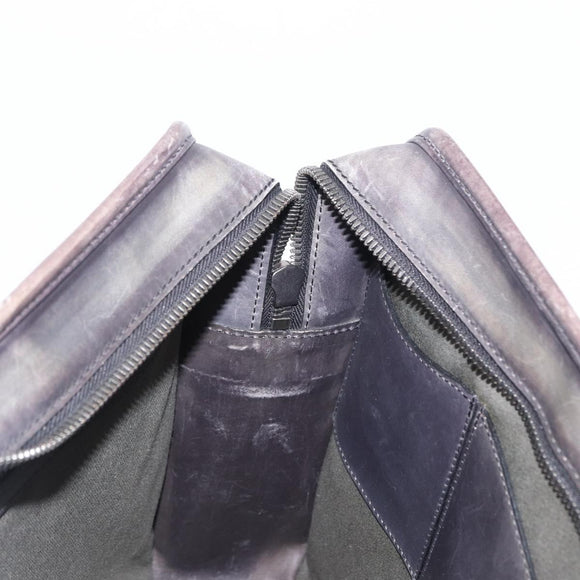 Berluti Hand Bag Leather Navy Auth bs32949