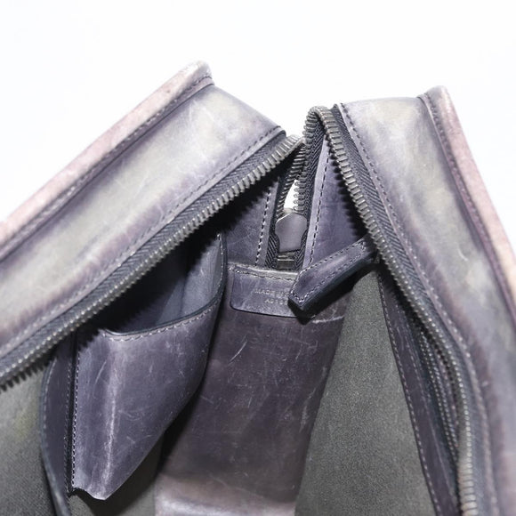 Berluti Hand Bag Leather Navy Auth bs32949