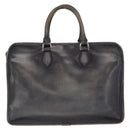 Berluti Hand Bag Leather Navy Auth bs32949-2