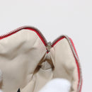 HERMES Bolide PM Pouch Canvas Red Auth bs32951-15