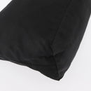 PRADA Umhängetasche Nylon Schwarz Silber Auth bs32954-9