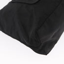 PRADA Umhängetasche Nylon Schwarz Silber Auth bs32954-15