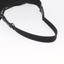 PRADA Umhängetasche Nylon Schwarz Silber Auth bs32954-7