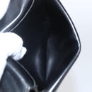 HERMES Saumur Diane Wallet Leather Black Auth bs32957-18