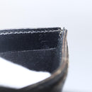 HERMES Saumur Diane Wallet Leather Black Auth bs32957-12