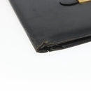 HERMES Saumur Diane Wallet Leather Black Auth bs32957-7