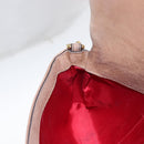 DOLCE&GABBANA Chain Shoulder Bag Suede Brown Gold Auth bs32962-19