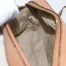 Chloe Shoulder Bag Leather Brown Gold Auth bs32964-19