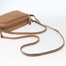 Chloe Shoulder Bag Leather Brown Gold Auth bs32964-9