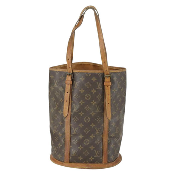 LOUIS VUITTON Monogram Bucket GM Shoulder Bag M42236 LV Auth bs32965