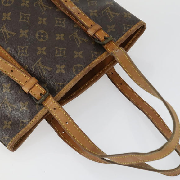 LOUIS VUITTON Monogram Bucket GM Shoulder Bag M42236 LV Auth bs32965