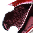 Chloe Hand Bag Patent leather Red Gold Auth bs32969V-24