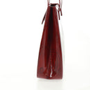 Chloe Hand Bag Patent leather Red Gold Auth bs32969V-4
