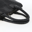 BOTTEGA VENETA INTRECCIATO Hand Bag Leather Black 194669 Auth bs32970-7