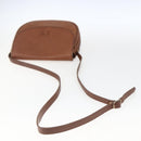 Burberrys Shoulder Bag Leather Brown Gold Auth bs32972-7
