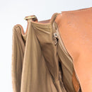 CELINE Macadam Canvas Shoulder Bag PVC Beige Gold Auth bs32974-22