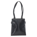 GUCCI Hand Bag Leather Black Gold 000 2113 0564 Auth bs32975-3