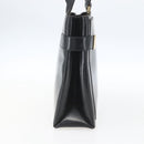 GUCCI Hand Bag Leather Black Gold 000 2113 0564 Auth bs32975-4