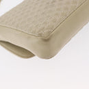 BALLY Shoulder Bag Leather Beige Gold Auth bs32976-15