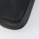 GIVENCHY Shoulder Bag Leather Black Gold Auth bs32977-13