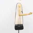 GIVENCHY Shoulder Bag Leather Black Gold Auth bs32977-23