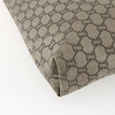 GUCCI GG Plus Supreme Web Sherry Line Tote Bag PVC Beige Red Green Auth bs32982-16