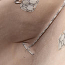 GUCCI GG Plus Supreme Web Sherry Line Tote Bag PVC Beige Red Green Auth bs32982-18