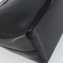 GUCCI Bamboo Hand Bag Patent leather Silver Black 001 1998 3008 Auth bs32983-17