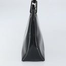 GUCCI Bamboo Hand Bag Patent leather Silver Black 001 1998 3008 Auth bs32983-3