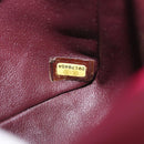 CHANEL Matelasse Chain Shoulder Bag Cotton Pink Gold CC Auth bs32986-12