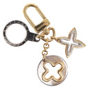 LOUIS VUITTON Porte Cles Ansolence Charm metal Silver M66133 LV Auth bs32993-1