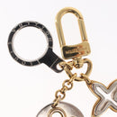 LOUIS VUITTON Porte Cles Ansolence Charm metal Silver M66133 LV Auth bs32993-5