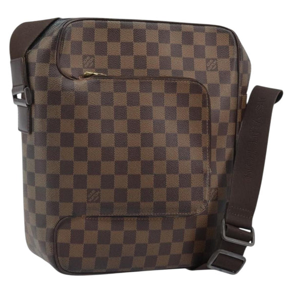 LOUIS VUITTON Damier Ebene Olaf GM Shoulder Bag N41440 LV Auth bs32996