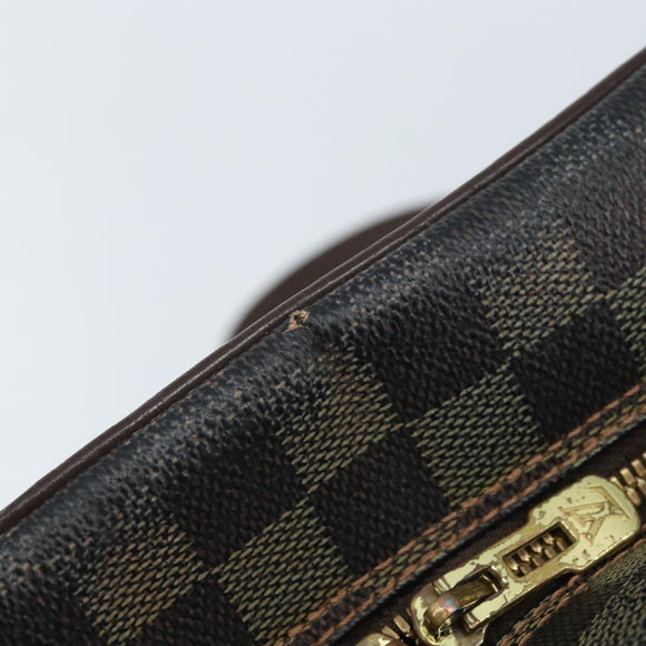 LOUIS VUITTON Damier Ebene Olaf GM Shoulder Bag N41440 LV Auth bs32996