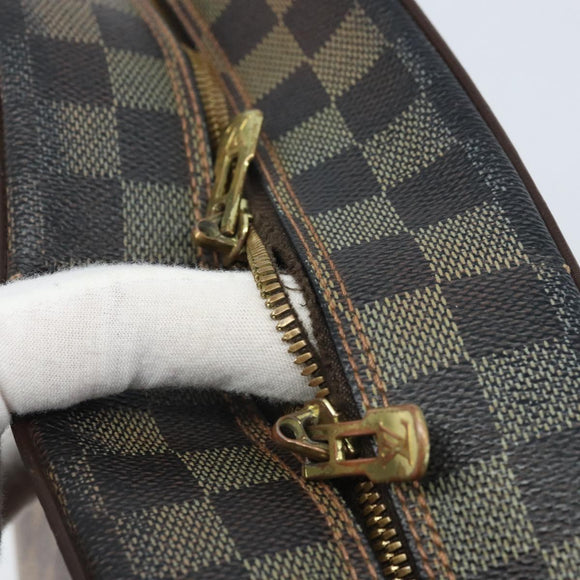 LOUIS VUITTON Damier Ebene Olaf GM Shoulder Bag N41440 LV Auth bs32996