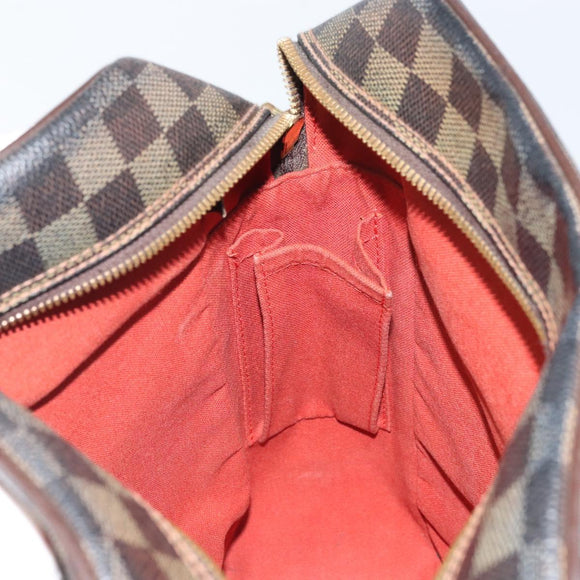 LOUIS VUITTON Damier Ebene Olaf GM Shoulder Bag N41440 LV Auth bs32996