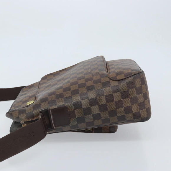 LOUIS VUITTON Damier Ebene Olaf GM Shoulder Bag N41440 LV Auth bs32996