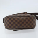 LOUIS VUITTON Damier Ebene Olaf GM Shoulder Bag N41440 LV Auth bs32996-5