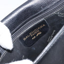 GIVENCHY Shoulder Bag Leather Black Gold Auth bs32997-16