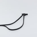 GIVENCHY Shoulder Bag Leather Black Gold Auth bs32997-8