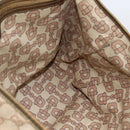GUCCI GG Canvas Sherry Line Tote Bag Beige Gold pink 139260 Auth bs33004-19