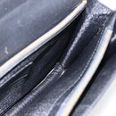 Gianni Versace Hand Bag Leather Black Gold Auth bs33005-18