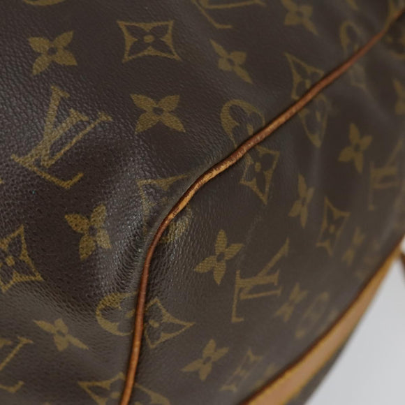 LOUIS VUITTON Monogram Keepall Bandouliere 55 Boston Bag M41414 LV Auth bs33008